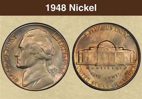 value of 1948 nickel|1948 nickel error list.